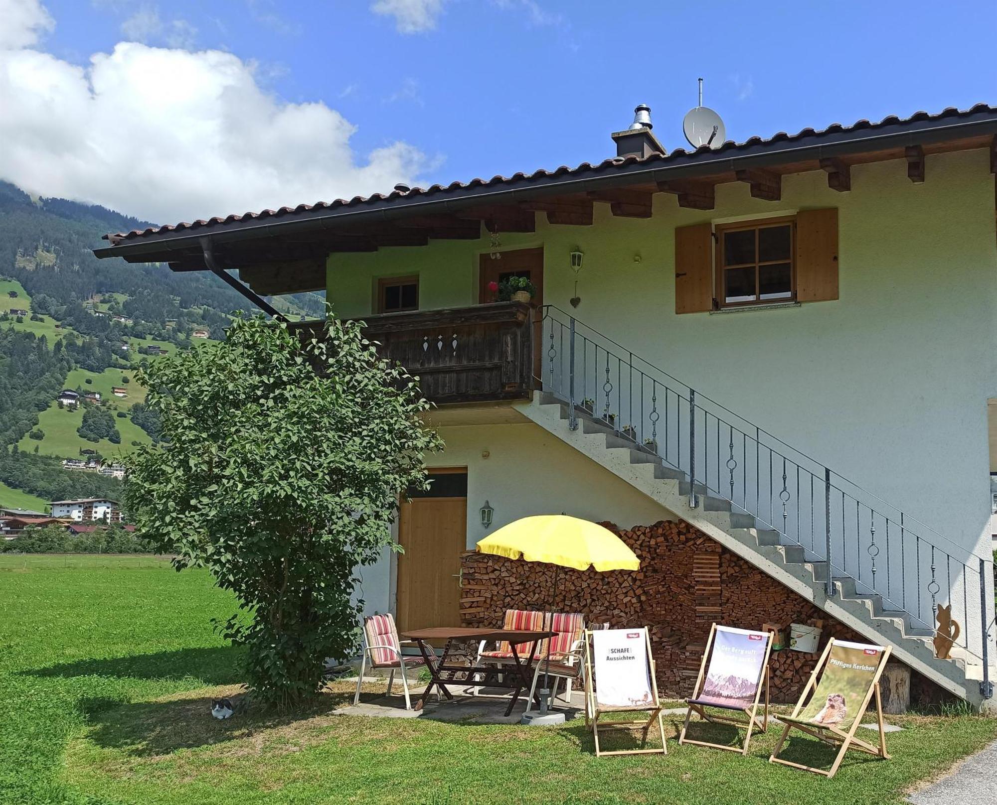 Ferienwohnung Zillertaler Alpenblick Цель-ам-Циллер Экстерьер фото